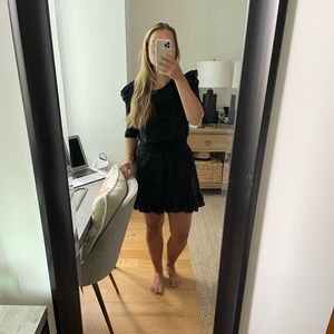 LoveShackFancy Cooper Dress in black